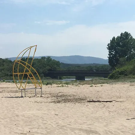 Sea Caravan/camper On The 캠프장 *