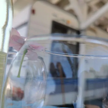 Sea Caravan/camper On The Campsite