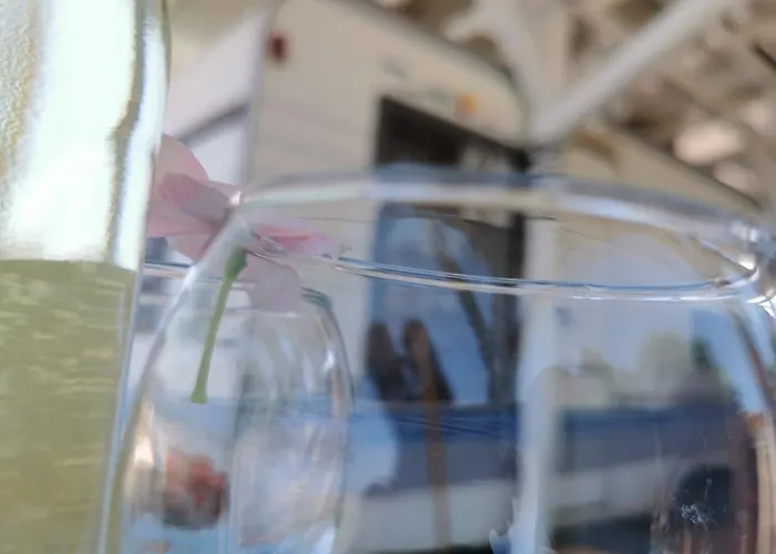 Sea Caravan/camper On The Campsite